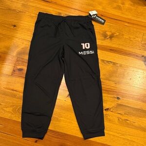 Old Navy Black Sweatpants with Pink Accents